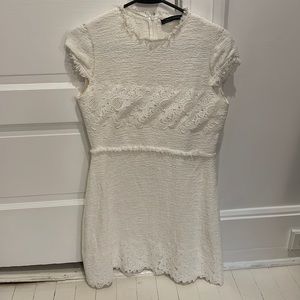 Zara White Dress Size M